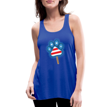 Load image into Gallery viewer, WHS Pupsicle Flowy Tank Top by Bella - royal blue