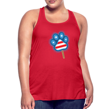 Load image into Gallery viewer, WHS Pupsicle Flowy Tank Top by Bella - red