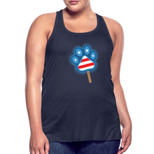 Load image into Gallery viewer, WHS Pupsicle Flowy Tank Top by Bella - navy