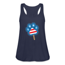 Load image into Gallery viewer, WHS Pupsicle Flowy Tank Top by Bella - navy