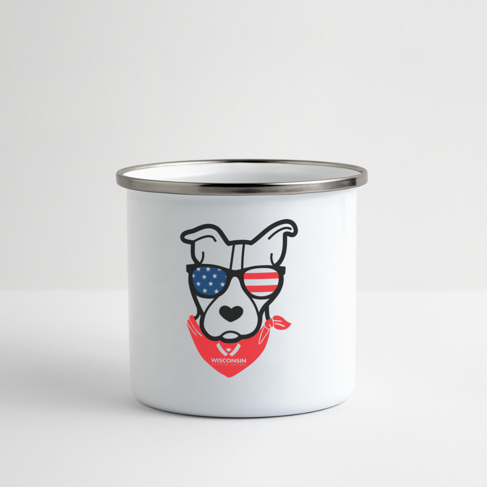 
                  
                    USA Dog Camper Mug - white
                  
                