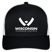 Load image into Gallery viewer, WHS Logo Flexfit Baseball Cap - black/white