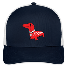 Load image into Gallery viewer, &quot;Big Red Dog&quot; Flexfit Baseball Cap - navy/white