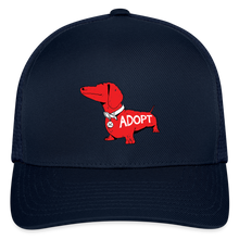 Load image into Gallery viewer, &quot;Big Red Dog&quot; Flexfit Baseball Cap - navy