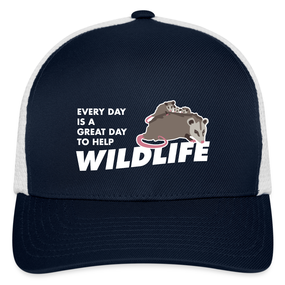 
                  
                    WHS Wildlife Flexfit Baseball Cap - navy/white
                  
                