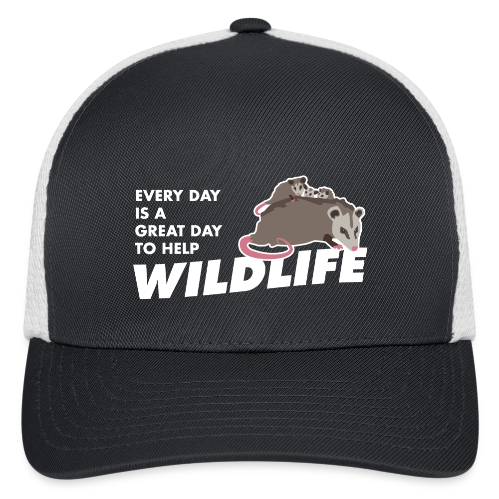 
                  
                    WHS Wildlife Flexfit Baseball Cap - dark gray/white
                  
                