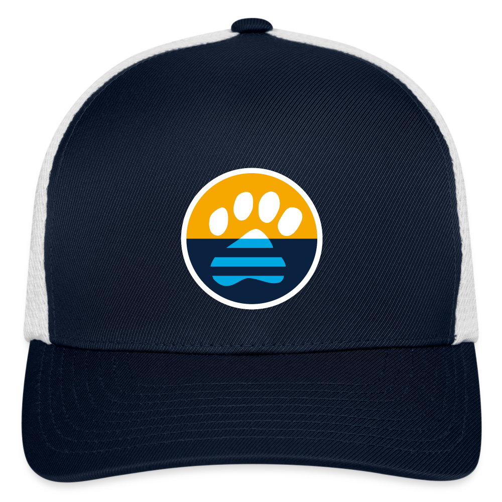 MKE Flag Paw Flexfit Baseball Cap - navy/white