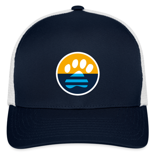 MKE Flag Paw Flexfit Baseball Cap - navy/white