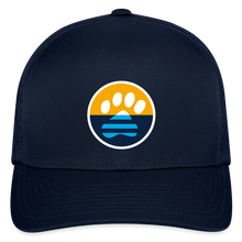 Load image into Gallery viewer, MKE Flag Paw Flexfit Baseball Cap - navy