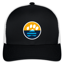 Load image into Gallery viewer, MKE Flag Paw Flexfit Baseball Cap - black/white