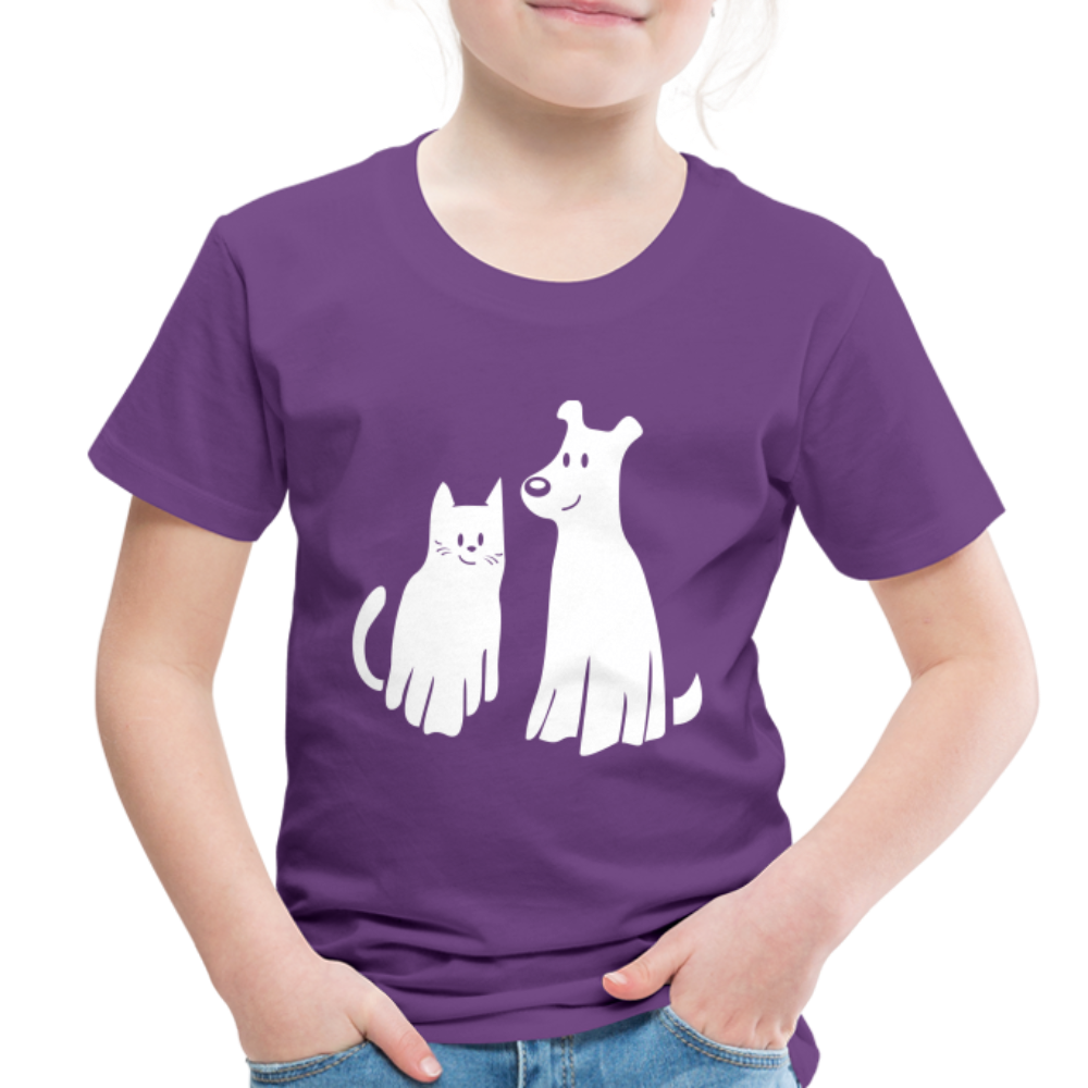 Halloween Costume Dog & Cat Toddler Premium T-Shirt - purple