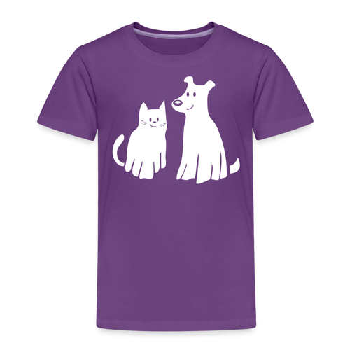 Halloween Costume Dog & Cat Toddler Premium T-Shirt - purple