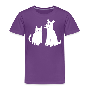 Halloween Costume Dog & Cat Toddler Premium T-Shirt - purple