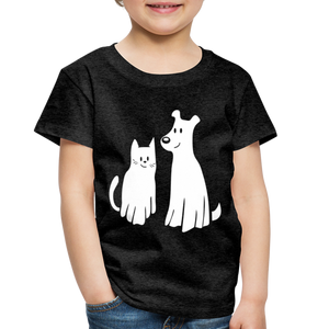 Halloween Costume Dog & Cat Toddler Premium T-Shirt - charcoal grey