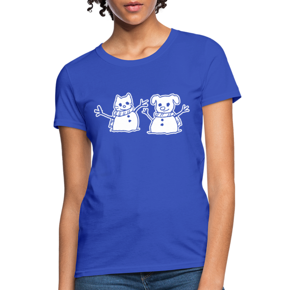 
                  
                    Snowfriends Contoured T-Shirt - royal blue
                  
                