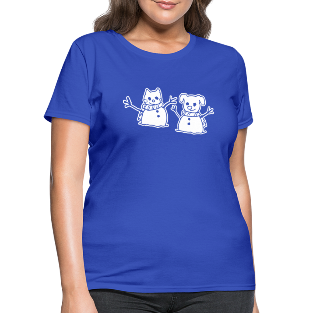 
                  
                    Snowfriends Contoured T-Shirt - royal blue
                  
                