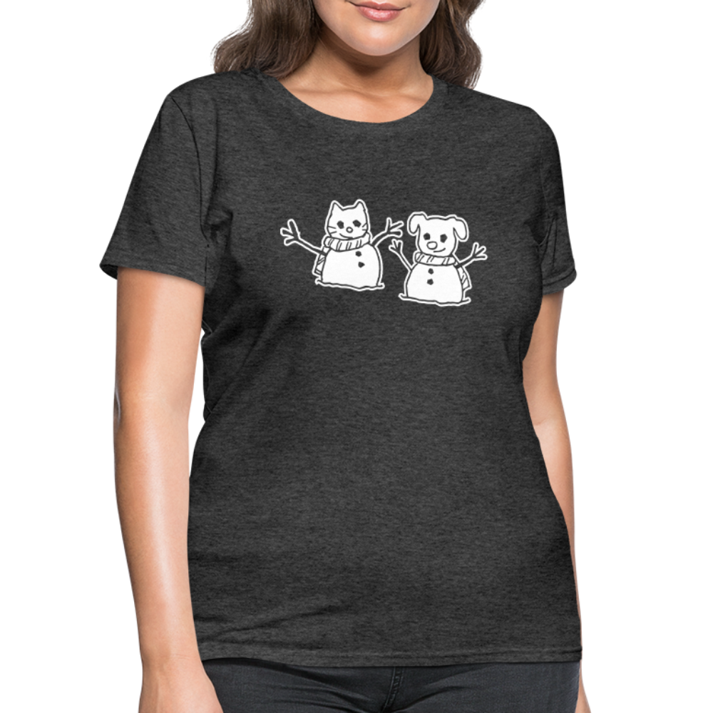 
                  
                    Snowfriends Contoured T-Shirt - heather black
                  
                