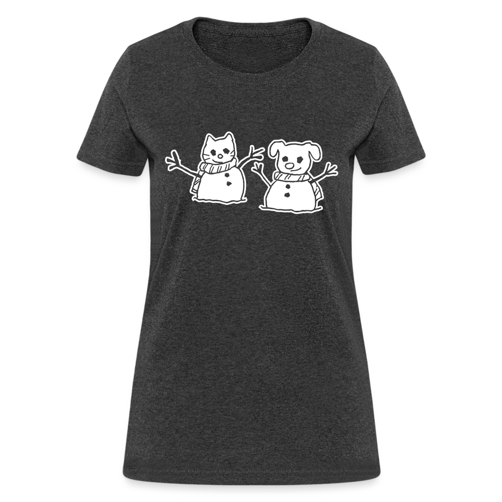 
                  
                    Snowfriends Contoured T-Shirt - heather black
                  
                