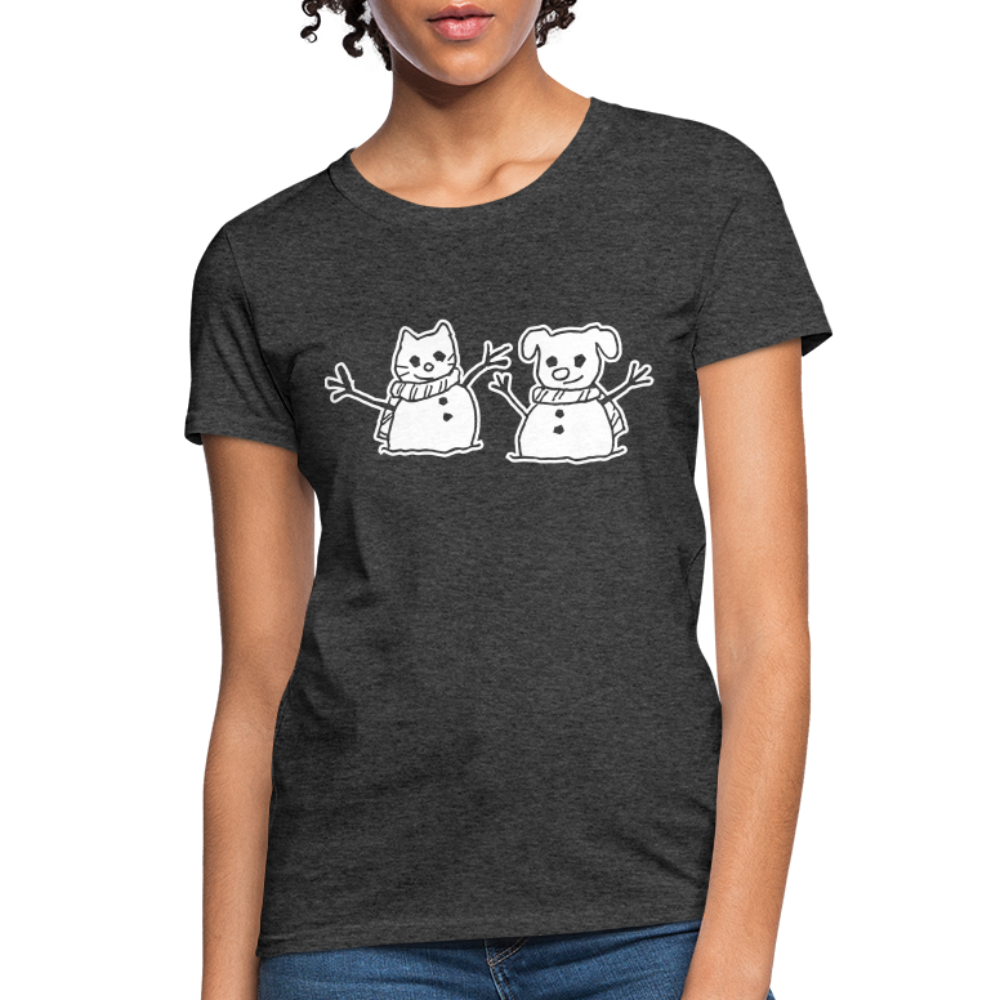 
                  
                    Snowfriends Contoured T-Shirt - heather black
                  
                