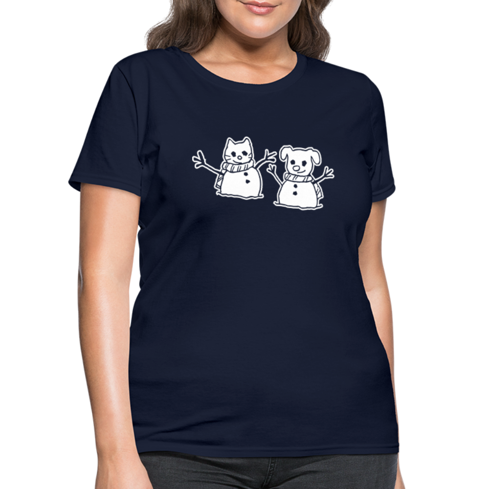 
                  
                    Snowfriends Contoured T-Shirt - navy
                  
                