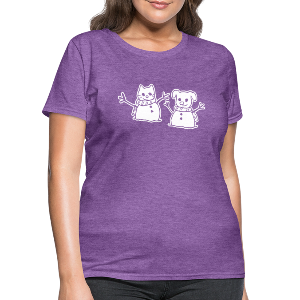 
                  
                    Snowfriends Contoured T-Shirt - purple heather
                  
                