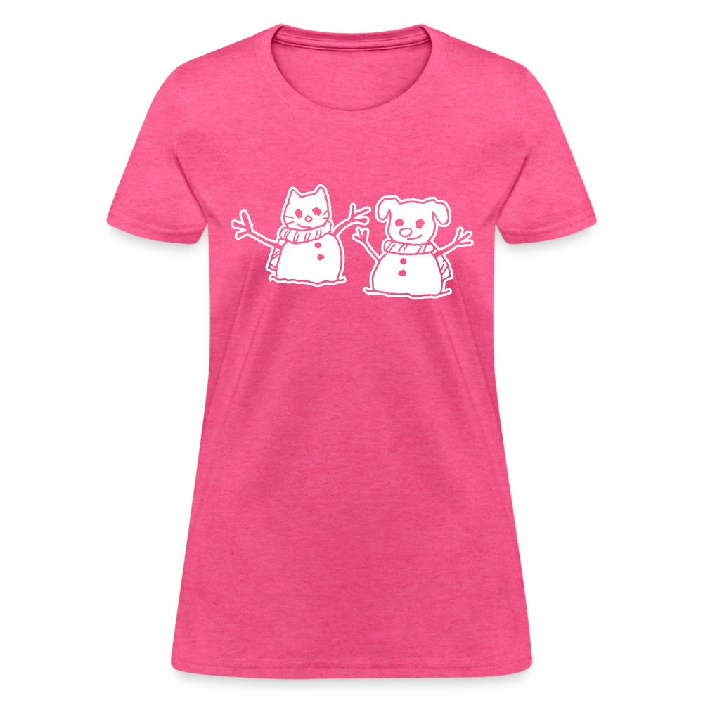 
                  
                    Snowfriends Contoured T-Shirt - heather pink
                  
                