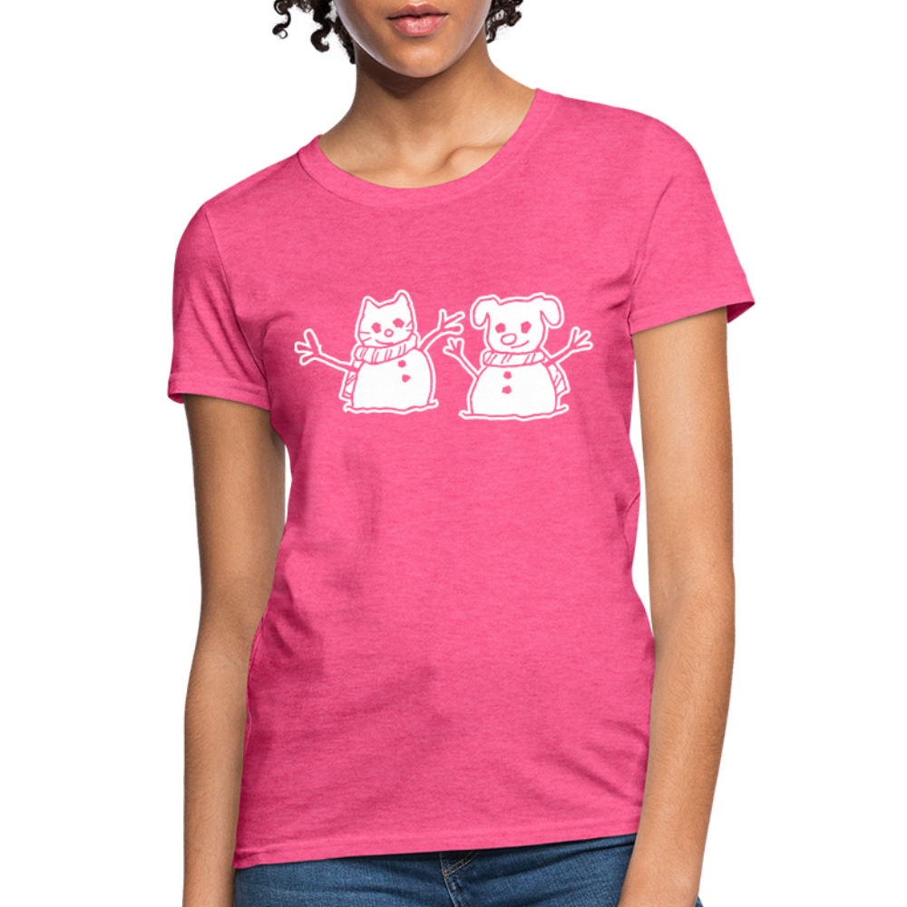 
                  
                    Snowfriends Contoured T-Shirt - heather pink
                  
                