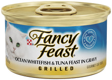 Load image into Gallery viewer, Fancy Feast Grilled Ocean Whitefish and Tuna Canned Cat Food