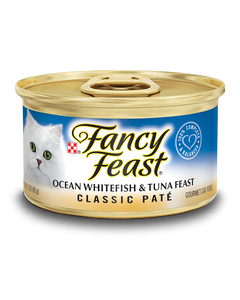 Fancy Feast Classic Ocean Whitefish and Tuna Canned Cat Food