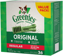 Load image into Gallery viewer, Greenies Regular Original Dental Dog Chews
