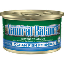 Load image into Gallery viewer, Natural Balance Original Ultra Ocean Fish Recipe Canned Wet Cat Food