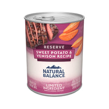 Load image into Gallery viewer, Natural Balance L.I.D. Limited Ingredient Diets Sweet Potato &amp; Venison Canned Dog Food