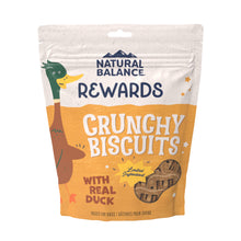 Load image into Gallery viewer, Natural Balance Rewards Crunchy Biscuits With Real Duck Dog Treats