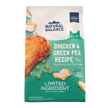 Load image into Gallery viewer, Natural Balance Limited Ingredient Grain Free Chicken &amp; Green Pea Recipe Dry Cat Food
