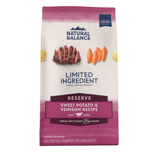 Load image into Gallery viewer, Natural Balance Limited Ingredient Reserve Grain Free Sweet Potato &amp; Venison Recipe Dry Dog Food