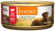 Load image into Gallery viewer, Instinct Grain-Free Beef Formula Canned Dog Food