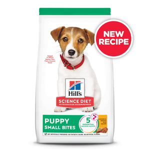 Hill's Science Diet Puppy Small Bites Chicken Meal & Barley Recipe Dry Dog Food