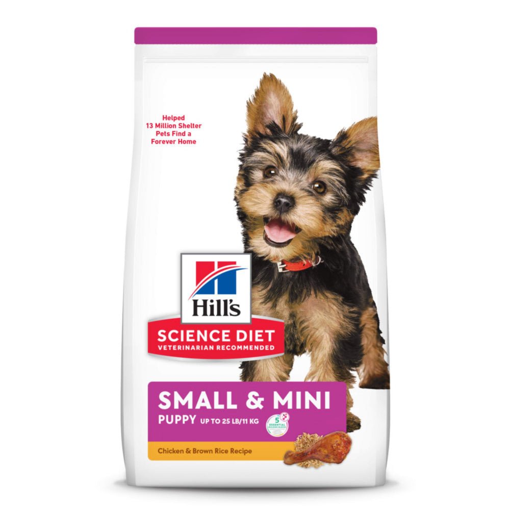 Hill's Science Diet Puppy Small Paws Chicken Meal, Barley & Brown Rice Recipe Dry Dog Food