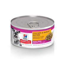 Load image into Gallery viewer, Hill&#39;s Science Diet Adult 7+ Small Paws Chicken &amp; Barley Entree Canned Dog Food