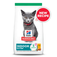 Load image into Gallery viewer, Hill&#39;s Science Diet Kitten Indoor Chicken Recipe Dry Cat Food