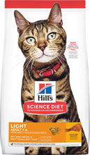 Load image into Gallery viewer, Hill&#39;s Science Diet Adult Light Chicken Recipe Dry Cat Food