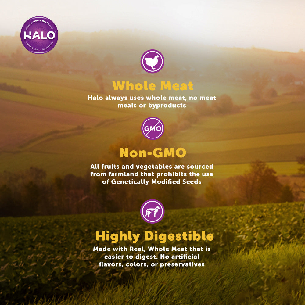 
                  
                    Halo Holistic Grain Free Adult Chicken Stew Canned Cat Food
                  
                