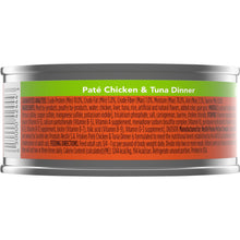 Load image into Gallery viewer, Friskies Pate Chicken And Tuna Dinner In Sauce Canned Cat Food