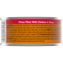 Load image into Gallery viewer, Friskies Prime Filets With Chicken In Gravy Canned Cat Food