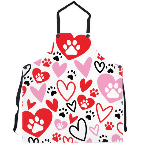 Paw Heart Apron