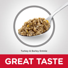 Load image into Gallery viewer, Hill&#39;s Science Diet Adult 7+ Gourmet Turkey &amp; Barley Entree Canned Dog Food