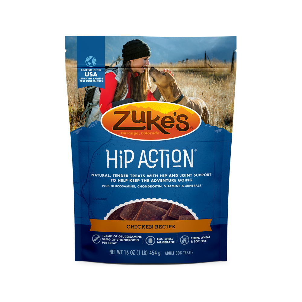 
                  
                    Zukes Hip Action Chicken Dog Treats with Glucosamine and Chondroitin
                  
                