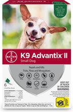 Load image into Gallery viewer, Elanco K9 Advantix II Small Dog