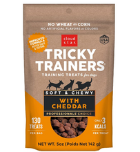 Load image into Gallery viewer, Cloud Star Tricky Trainers Soft &amp; Chewy Cheddar Dog Treats