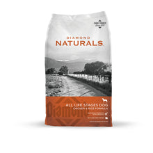 Load image into Gallery viewer, Diamond Naturals Chicken &amp; Rice Formula All Life Stages Dry Dog Food